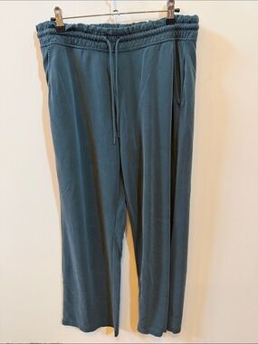 Athleta Teal Blue SeaSoft Straight Leg Pants